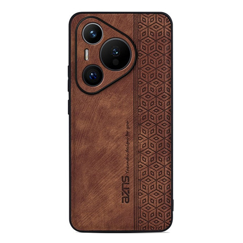 AZNS For Huawei Pura 70 Case PU Leather+TPU Scratch Resistant Back Cover