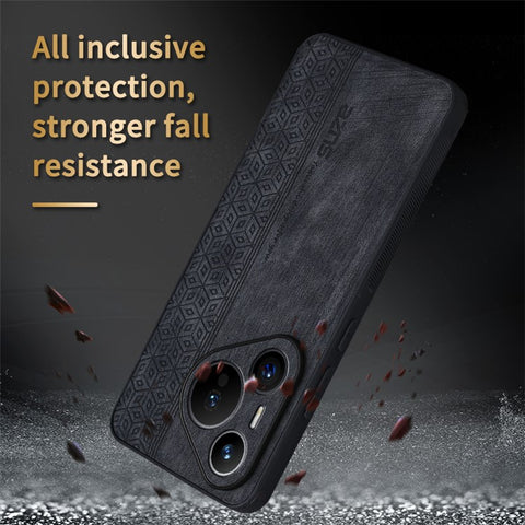 AZNS For Huawei Pura 70 Pro / Pura 70 Pro+ Case PU Leather+TPU Pattern Imprinted Phone Cover