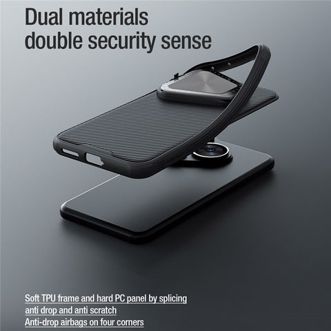 NILLKIN CamShield Prop Series for Huawei Pura 70 Pro / 70 Pro+ Case Lens Cover Kickstand PC + TPU Protector