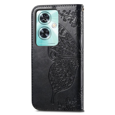 For OnePlus Nord N30 SE 5G Case PU Leather Butterfly Imprinted Stand Card Holders Phone Cover