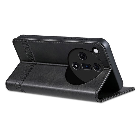 AZNS For Oppo Find X7 5G Leather Wallet Cover Mobile Phone Case