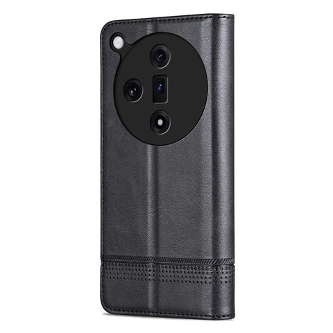 AZNS For Oppo Find X7 5G Leather Wallet Cover Mobile Phone Case