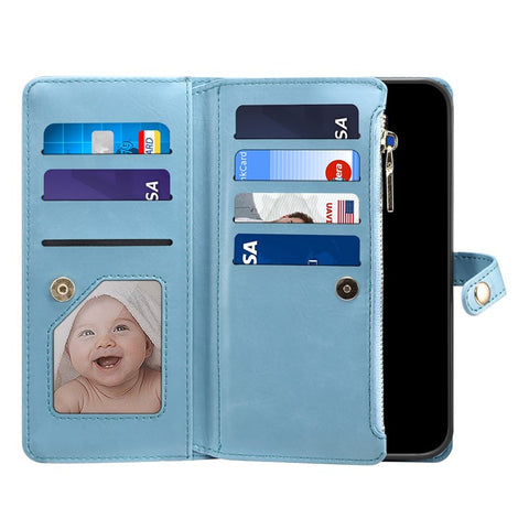 ESEBLE Galaxy Series For Samsung Galaxy M55 5G / C55 5G / F55 5G Case Leather Folio Wallet RFID Blocking Phone Cover
