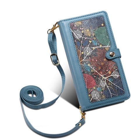 ESEBLE Galaxy Series For Samsung Galaxy M55 5G / C55 5G / F55 5G Case Leather Folio Wallet RFID Blocking Phone Cover