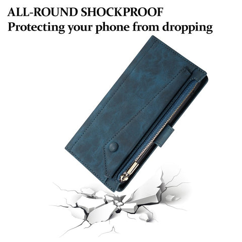 ESEBLE Star Series For Samsung Galaxy M55 5G / C55 5G / F55 5G Case PU Leather+TPU Cover with Wallet Stand