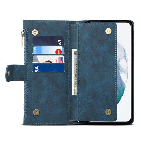 ESEBLE Star Series For Samsung Galaxy M55 5G / C55 5G / F55 5G Case PU Leather+TPU Cover with Wallet Stand