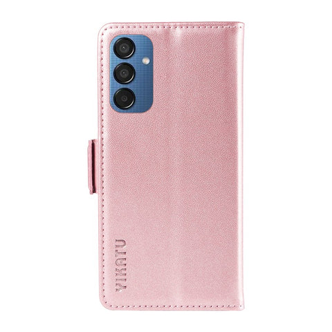 YIKATU YK-003 For Samsung Galaxy M15 5G Case Wallet Leather Cover Side Magnetic Clasp
