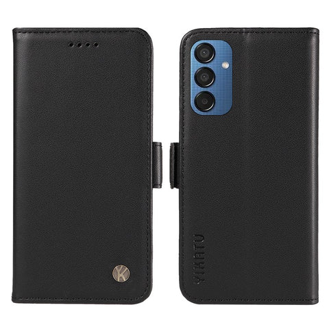 YIKATU YK-003 For Samsung Galaxy M15 5G Case Wallet Leather Cover Side Magnetic Clasp