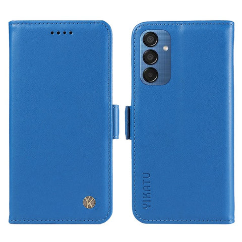 YIKATU YK-003 For Samsung Galaxy M15 5G Case Wallet Leather Cover Side Magnetic Clasp