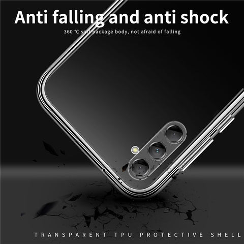 MOFI For Samsung Galaxy M55 5G / C55 5G / F55 5G Case Anti-Scratch High Transparency Soft TPU Phone Cover
