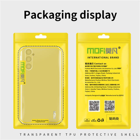 MOFI For Samsung Galaxy M55 5G / C55 5G / F55 5G Case Anti-Scratch High Transparency Soft TPU Phone Cover