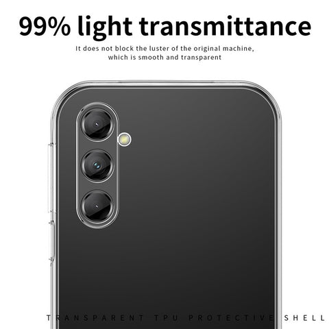 MOFI For Samsung Galaxy M55 5G / C55 5G / F55 5G Case Anti-Scratch High Transparency Soft TPU Phone Cover