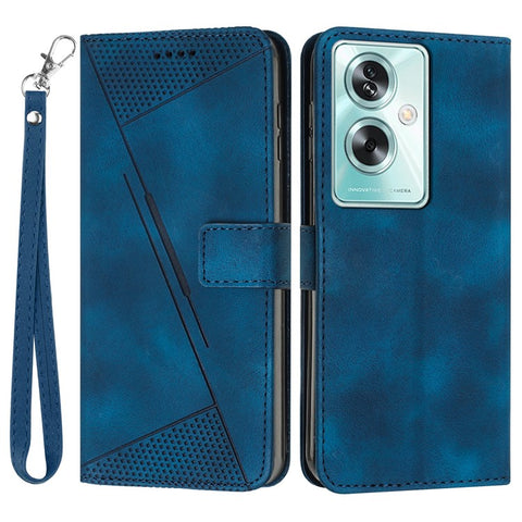 For OnePlus Nord N30 SE 5G / Oppo A79 5G / A2 5G Wallet Phone Stand Cover Anti-Scratch Phone Shell Case