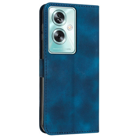 For OnePlus Nord N30 SE 5G / Oppo A79 5G / A2 5G Wallet Phone Stand Cover Anti-Scratch Phone Shell Case