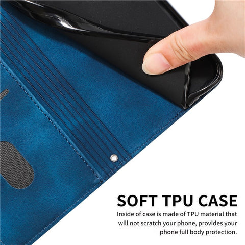 For OnePlus Nord N30 SE 5G / Oppo A79 5G / A2 5G Wallet Phone Stand Cover Anti-Scratch Phone Shell Case