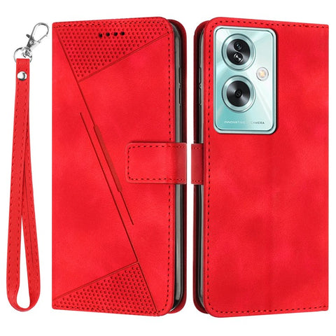 For OnePlus Nord N30 SE 5G / Oppo A79 5G / A2 5G Wallet Phone Stand Cover Anti-Scratch Phone Shell Case