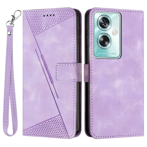 For OnePlus Nord N30 SE 5G / Oppo A79 5G / A2 5G Wallet Phone Stand Cover Anti-Scratch Phone Shell Case