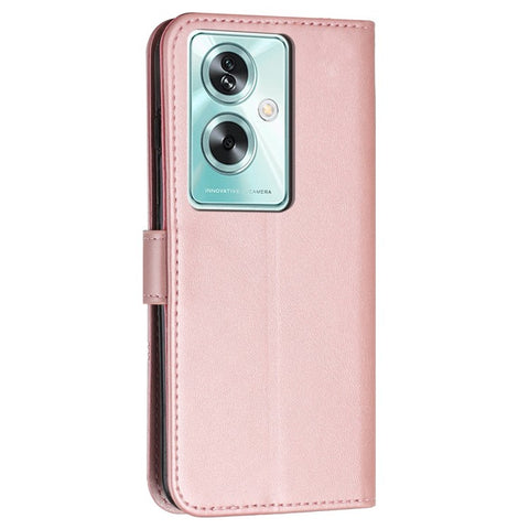 For Oppo A79 5G / A2 5G / OnePlus Nord N30 SE 5G Cover PU Leather Full Wrapped Phone Shell Stand Design