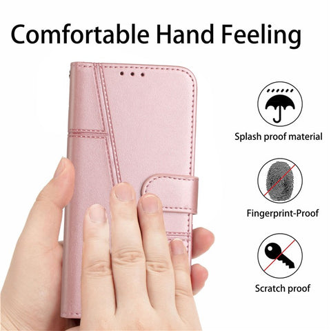 For Oppo A79 5G / A2 5G / OnePlus Nord N30 SE 5G Cover PU Leather Full Wrapped Phone Shell Stand Design