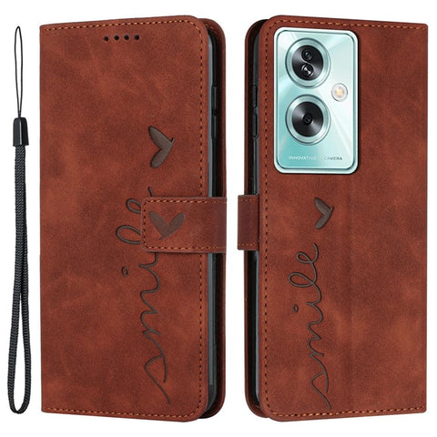 For Oppo A79 5G / A2 5G / OnePlus Nord N30 SE 5G Phone Case Anti-fall PU Leather Stand Shell