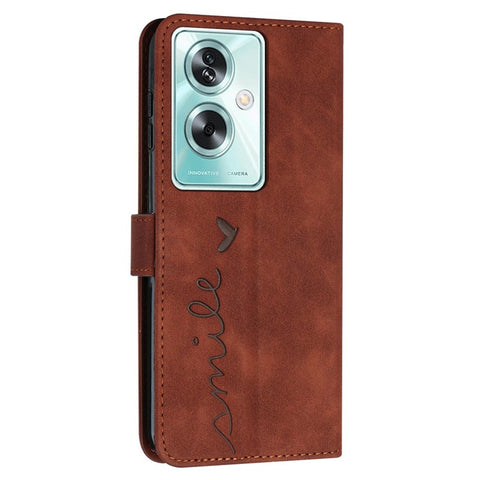 For Oppo A79 5G / A2 5G / OnePlus Nord N30 SE 5G Phone Case Anti-fall PU Leather Stand Shell