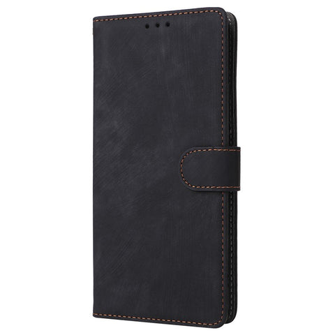 For Motorola Edge 50s Pro 5G / Edge 50 Pro 5G / Edge 50 5G Case RFID Blocking Leather Flip Magnetic Protect Phone Cover with Wrist Strap