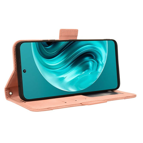 For Huawei nova 13i 4G / nova 12i 4G / Enjoy 70 Pro Case PU Leather Stand Function Multiple Card Slots Phone Cover