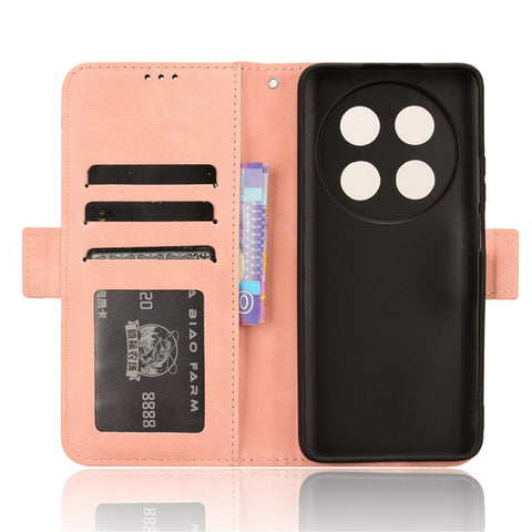 For Huawei nova 13i 4G / nova 12i 4G / Enjoy 70 Pro Case PU Leather Stand Function Multiple Card Slots Phone Cover