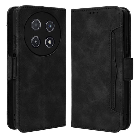 For Huawei nova 13i 4G / nova 12i 4G / Enjoy 70 Pro Case PU Leather Stand Function Multiple Card Slots Phone Cover