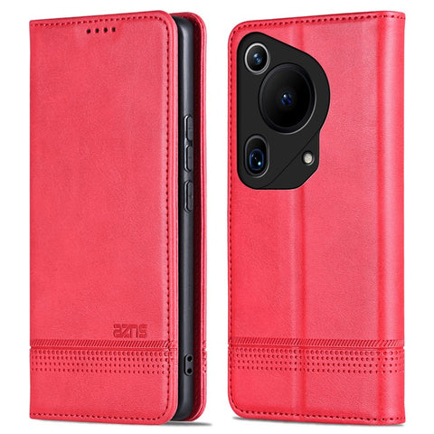 AZNS For Huawei Pura 70 Ultra Case PU Leather Magnetic Closure Shockproof Flip Phone Cover