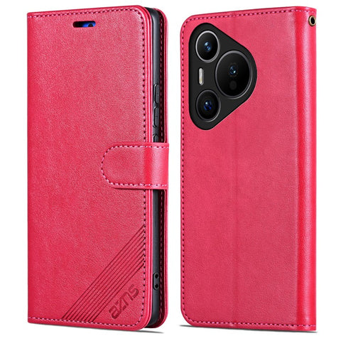 AZNS For Huawei Pura 70 Case Wallet Leather Scratch-proof Phone Cover with Magnetic Clasp