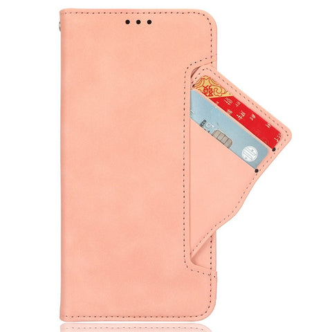 For Motorola Edge 50s Pro 5G / Edge 50 Pro 5G / Edge 50 5G Case Leather Drop-Proof Wallet Phone Cover with Multiple Card Slots