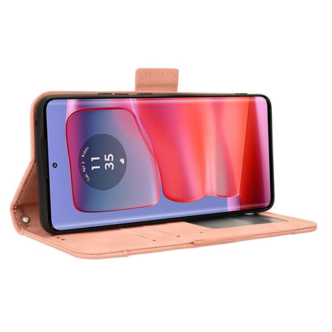 For Motorola Edge 50s Pro 5G / Edge 50 Pro 5G / Edge 50 5G Case Leather Drop-Proof Wallet Phone Cover with Multiple Card Slots