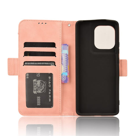 For Motorola Edge 50s Pro 5G / Edge 50 Pro 5G / Edge 50 5G Case Leather Drop-Proof Wallet Phone Cover with Multiple Card Slots