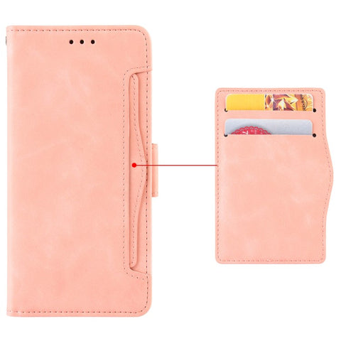 For Motorola Edge 50s Pro 5G / Edge 50 Pro 5G / Edge 50 5G Case Leather Drop-Proof Wallet Phone Cover with Multiple Card Slots