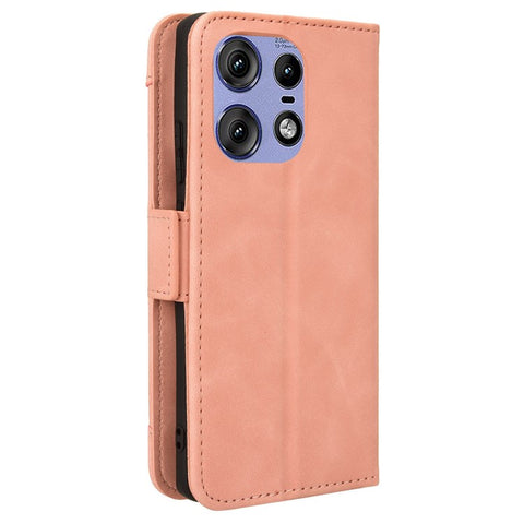 For Motorola Edge 50s Pro 5G / Edge 50 Pro 5G / Edge 50 5G Case Leather Drop-Proof Wallet Phone Cover with Multiple Card Slots