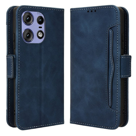 For Motorola Edge 50s Pro 5G / Edge 50 Pro 5G / Edge 50 5G Case Leather Drop-Proof Wallet Phone Cover with Multiple Card Slots