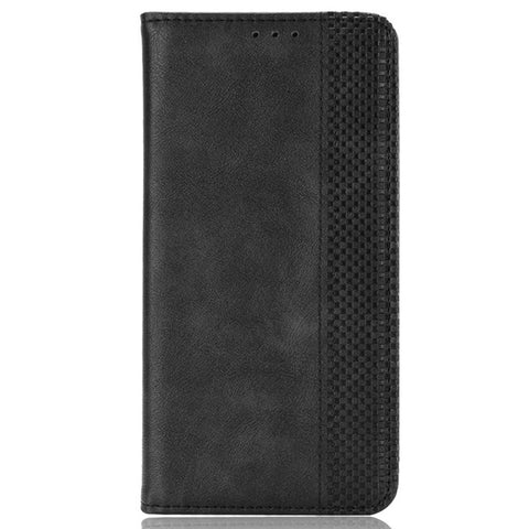 For Motorola Edge 50s Pro 5G / Edge 50 Pro 5G / Edge 50 5G Wallet Case Magnetic Closing Retro PU Leather+TPU Phone Cover