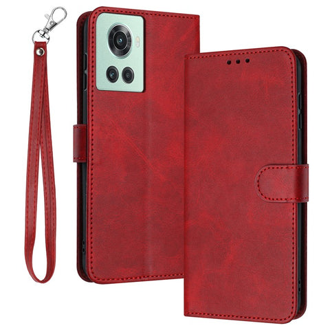 For Oneplus Ace 5G / 10R 5G Calf Texture PU Leather Case Wallet Phone Cover Mobile Accessories Supplier