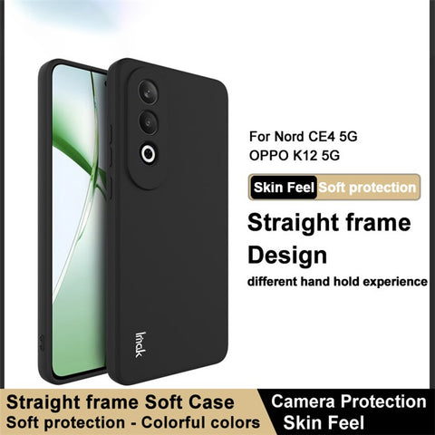 IMAK UC-4 Series for OnePlus Nord CE4 5G / Oppo K12 Case Straight Edge TPU Phone Cover Anti-drop Phone Shell