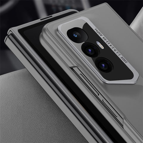 GKK For Xiaomi Mi Mix Fold Case Shockproof PC Folding Phone Cover with Tempered Glass Film