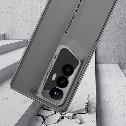 GKK For Xiaomi Mi Mix Fold Case Shockproof PC Folding Phone Cover with Tempered Glass Film