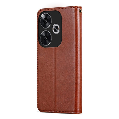 AZNS For Xiaomi Redmi Turbo 3 5G / Poco F6 5G   Phone Case Wallet Leather Flip Phone Cover