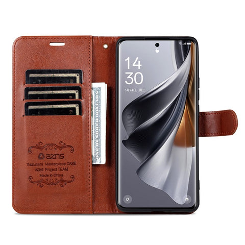 AZNS For Xiaomi Redmi Turbo 3 5G / Poco F6 5G   Phone Case Wallet Leather Flip Phone Cover