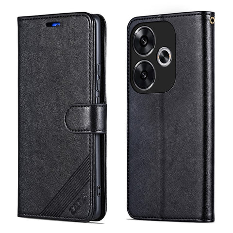 AZNS For Xiaomi Redmi Turbo 3 5G / Poco F6 5G   Phone Case Wallet Leather Flip Phone Cover