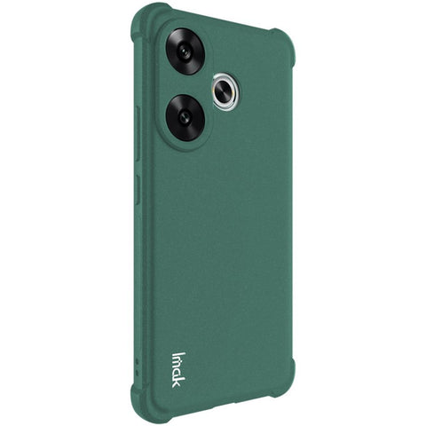 IMAK For Xiaomi Redmi Turbo 3 5G / Poco F6 5G Case Matte TPU Drop Resistant Airbag Phone Cover