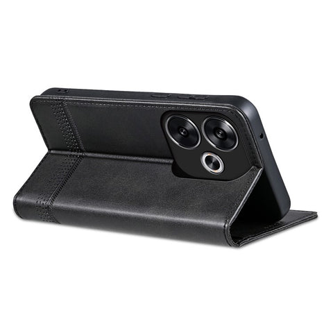 AZNS For Xiaomi Redmi Turbo 3 5G / Poco F6 5G Case PU Leather Magnetic Closure Shockproof Flip Phone Cover