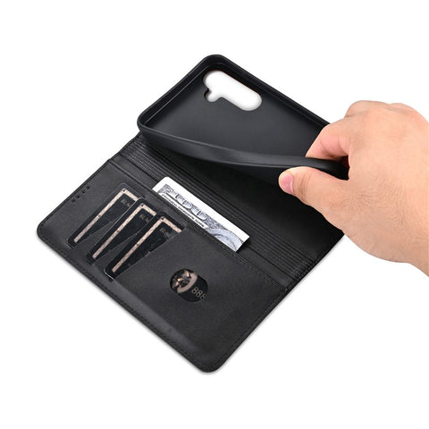 AZNS For Samsung Galaxy M55 5G / C55 5G / F55 5G Case Wallet PU Leather Magnetic Absorption Phone Cover