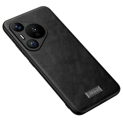 SULADA For Huawei Pura 70 Case PU Leather Coated TPU+PC Anti-scratch Phone Cover