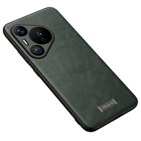 SULADA For Huawei Pura 70 Case PU Leather Coated TPU+PC Anti-scratch Phone Cover